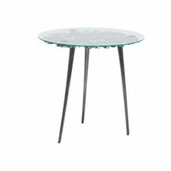 Modern Aluminum Accent Table - Olivia & May Black -Ottomans Official Shop unnamed file 465