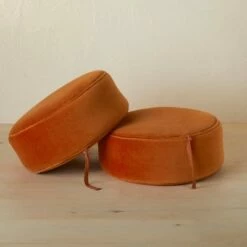 Opalhouse Designed With Jungalow Olivia Round Pouf Rust - Opalhouse™ designed with Jungalow™ -Ottomans Official Shop unnamed file 4744