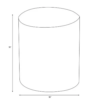 Round Ottoman Milano - Project 62™ Off-white 6 Round Ottoman Milano - Project 62™ Off-white - Image 4