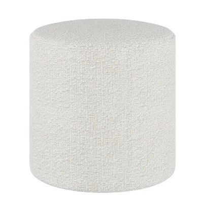 Round Ottoman Milano - Project 62™ Off-white 8 Round Ottoman Milano - Project 62™ Off-white - Image 6