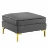 Ardent Performance Velvet Ottoman - Modway Gray -Ottomans Official Shop unnamed file 4916