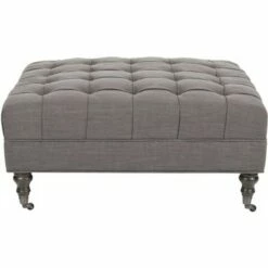 Clark Tufted Cocktail Ottoman - Safavieh -Ottomans Official Shop unnamed file 4957