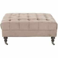 Clark Tufted Cocktail Ottoman - Safavieh -Ottomans Official Shop unnamed file 4958