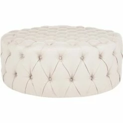 Charlene Tufted Cocktail Ottoman - Safavieh -Ottomans Official Shop unnamed file 4963