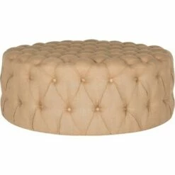 Charlene Tufted Cocktail Ottoman - Safavieh -Ottomans Official Shop unnamed file 4964