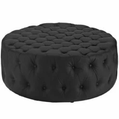 Amour Upholstered Vinyl Ottoman - Modway Black 12 Amour Upholstered Vinyl Ottoman - Modway Black -Ottomans Official Shop unnamed file 4989