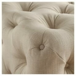 Place Button Tufted Cocktail Ottoman - Inspire Q Charcoal