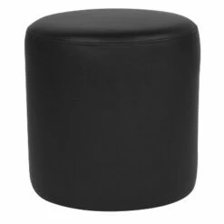 Flash Furniture Barrington Taut Upholstered Round Ottoman Pouf -Ottomans Official Shop unnamed file 5043