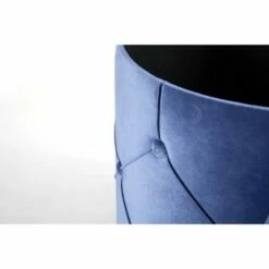 Fabulaxe Round Wooden Velvet Ottoman Stool with Lid -Ottomans Official Shop unnamed file 5112