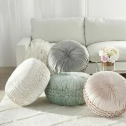 Mina Victory Sofia RC833 Indoor Pouf