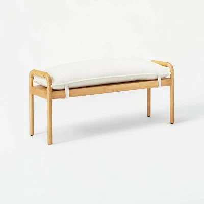 Threshold Designed W/Studio McGee Ventura Bench Natural - Threshold™ designed with Studio McGee 8 Threshold Designed W/Studio McGee Ventura Bench Natural - Threshold™ designed with Studio McGee - Image 7