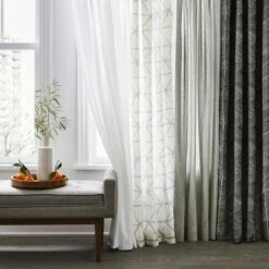 Verken Mid Century Modern Settee Bench - Project 62 Gray -Ottomans Official Shop unnamed file 548