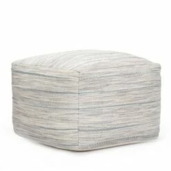 Joya Pouf Gray/Ivory - Anji Mountain 8 Joya Pouf Gray/Ivory - Anji Mountain -Ottomans Official Shop unnamed file 5548