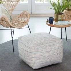 Joya Pouf Gray/Ivory - Anji Mountain 10 Joya Pouf Gray/Ivory - Anji Mountain -Ottomans Official Shop unnamed file 5550