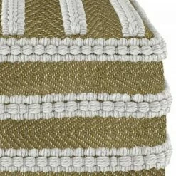 Jericho Square Woven PET Polyester Pouf Natural/White - WyndenHall 8 Jericho Square Woven PET Polyester Pouf Natural/White - WyndenHall -Ottomans Official Shop unnamed file 5632