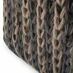 Morell Cube Pouf Natural/Blue - WyndenHall -Ottomans Official Shop unnamed file 5658