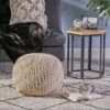 Alwes Knitted Pouf - Christopher Knight Home Dark Gray 1 Alwes Knitted Pouf - Christopher Knight Home Dark Gray -Ottomans Official Shop unnamed file 5692