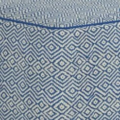 Dougan Square Pouf Patterned - WyndenHall Black/natural -Ottomans Official Shop unnamed file 5722