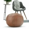Rogen Round Pouf Brown - WyndenHall 2 Rogen Round Pouf Brown - WyndenHall -Ottomans Official Shop unnamed file 5738