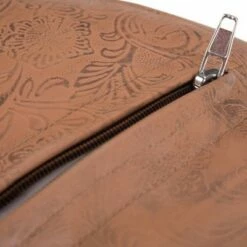 Rogen Round Pouf Brown - WyndenHall -Ottomans Official Shop unnamed file 5740