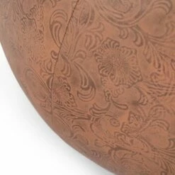 Rogen Round Pouf Brown - WyndenHall -Ottomans Official Shop unnamed file 5741