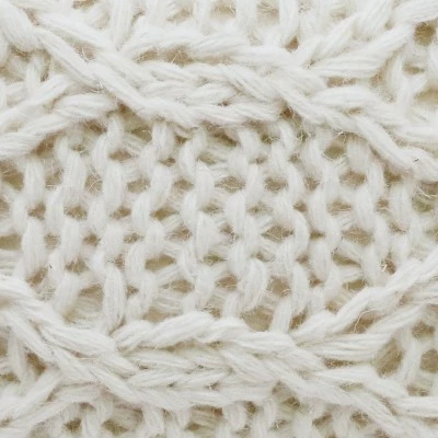 Morven Handmade Boho Fabric Pouf Cream - Christopher Knight Home 7 Morven Handmade Boho Fabric Pouf Cream - Christopher Knight Home - Image 5