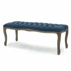 Tassia Tufted Bench - Christopher Knight Home Dark Blue -Ottomans Official Shop unnamed file 591