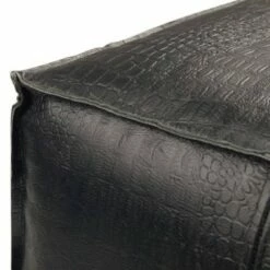 Dennie Square Pouf Black - WyndenHall -Ottomans Official Shop unnamed file 5914