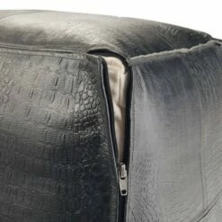 Dennie Square Pouf Black - WyndenHall -Ottomans Official Shop unnamed file 5915