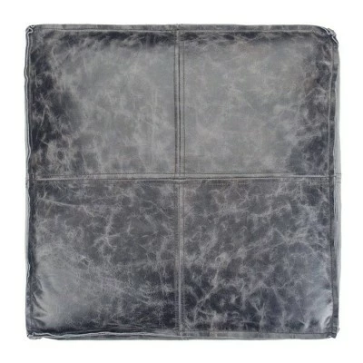 Templeton Square Pouf Black - WyndenHall 7 Templeton Square Pouf Black - WyndenHall - Image 5