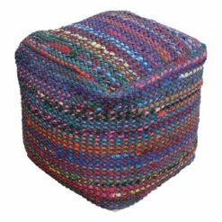 Madrid Pouf - Christopher Knight Home Indigo -Ottomans Official Shop unnamed file 5998