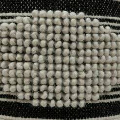 Lucknow Boho Handcrafted Fabric Cylinder Pouf - Christopher Knight Home White/denim Blue -Ottomans Official Shop unnamed file 6004