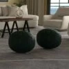 Rogen Round Pouf Teal - WyndenHall 1 Rogen Round Pouf Teal - WyndenHall -Ottomans Official Shop unnamed file 6062