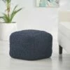 Pim Modern Knitted Cotton Cube Pouf Dark Blue - Christopher Knight Home 2 Pim Modern Knitted Cotton Cube Pouf Dark Blue - Christopher Knight Home -Ottomans Official Shop unnamed file 6094