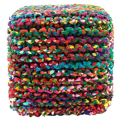 Rainbow Connection Pouf - Anji Mountain 6 Rainbow Connection Pouf - Anji Mountain - Image 4