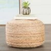 Jaipur Living Soft Taupe/Tan Saba Pouf - Jaipur 1 Jaipur Living Soft Taupe/Tan Saba Pouf - Jaipur -Ottomans Official Shop unnamed file 6126