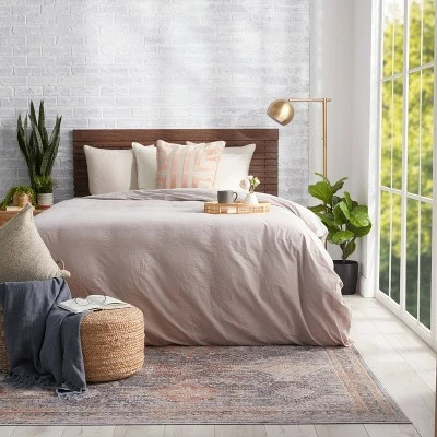 Jaipur Living Soft Taupe/Tan Saba Pouf - Jaipur 5 Jaipur Living Soft Taupe/Tan Saba Pouf - Jaipur - Image 3