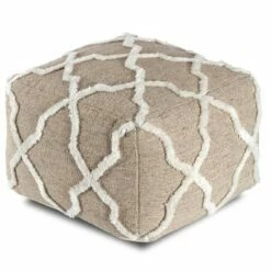 B Sides Moroccan Inspired Pouf - Anji Mountain Brown/ivory -Ottomans Official Shop unnamed file 6158