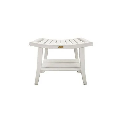 24" Harmony ED1155 Wide Teak Wood Shower Bench with Handles - CoastalVogue 3 24" Harmony ED1155 Wide Teak Wood Shower Bench with Handles - CoastalVogue