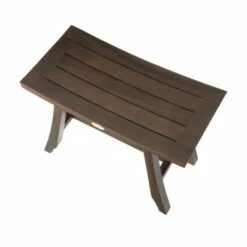 24" Satori DT161 Wide Teak Wood Shower Stool for Shaving Legs - DecoTeak -Ottomans Official Shop unnamed file 6310