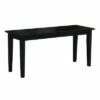 Brookshire Bench - International Concepts Black -Ottomans Official Shop unnamed file 638