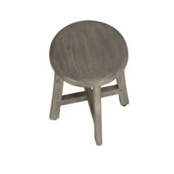 18" Shoji GR910 Tall Teak Wood Stool for Showers/Vanities - CoastalVogue 16 18" Shoji GR910 Tall Teak Wood Stool for Showers/Vanities - CoastalVogue -Ottomans Official Shop unnamed file 6381