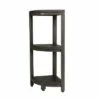 32" SnazzyCorner Tall Teak Shower Shelf Light Gray - CoastalVogue -Ottomans Official Shop unnamed file 6391