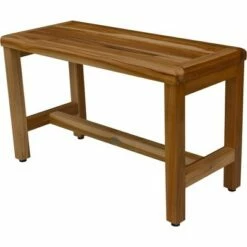 30" Eleganto ED996 Wide Teak Wood Bathroom/Shower Seat - EcoDecors -Ottomans Official Shop unnamed file 6404