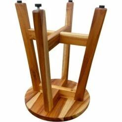 18" Shoji ED910 Tall Teak Stool for Showers/Vanities - EcoDecors -Ottomans Official Shop unnamed file 6432