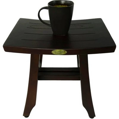 14" Satori DT50 Wide Teak Wood Shower Bench for Bathrooms - DecoTeak 8 14" Satori DT50 Wide Teak Wood Shower Bench for Bathrooms - DecoTeak - Image 6