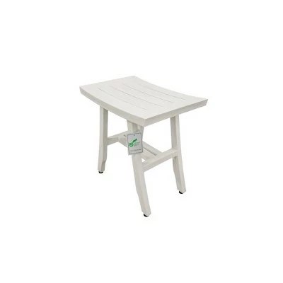 18" Satori ED1161 Wide Teak Wood Shower Transfer Bench/Seat - CoastalVogue 6 18" Satori ED1161 Wide Teak Wood Shower Transfer Bench/Seat - CoastalVogue - Image 4