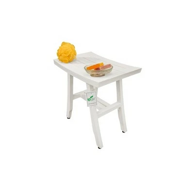 18" Satori ED1161 Wide Teak Wood Shower Transfer Bench/Seat - CoastalVogue 7 18" Satori ED1161 Wide Teak Wood Shower Transfer Bench/Seat - CoastalVogue - Image 5