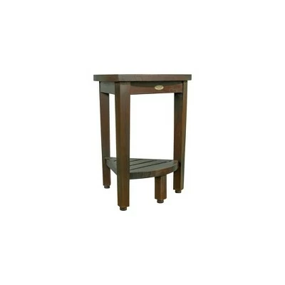 15" FlexiCorner DT163 Wide Teak Wood Shower Bench or Stool - DecoTeak 4 15" FlexiCorner DT163 Wide Teak Wood Shower Bench or Stool - DecoTeak - Image 2