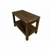24" Eleganto DT115 Wide Teak Wood Shower Bench with Shelf - DecoTeak -Ottomans Official Shop unnamed file 6552